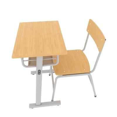 China HUIHONG Modern Student Desks And Chairs Studying Table Set For Classroom for sale