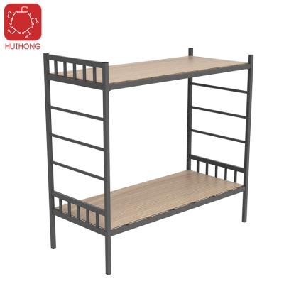 China Huihong Contemporary OEM dorm beds 2120*900*2000 letto matrimoniale lit bunk double platform metal beds for sale