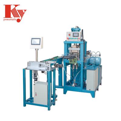 China Automatic Deli Sausage Sealing Aluminum U Type Staple Machine for sale