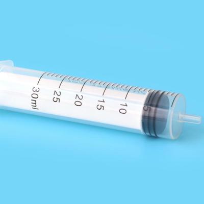 China High Quality And Best Price 30ml PP Three Part Disposable Syringe 16G-30G Needle With CE/ISO/U.S Food And Drug Adminis Certificate. for sale