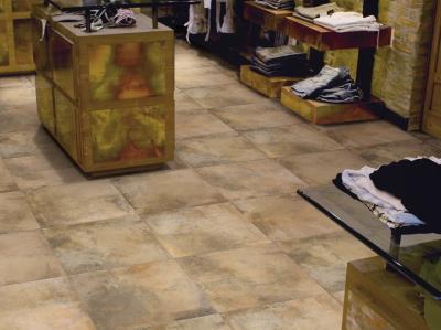 Cina piastrella di ceramica di sguardo del cemento di dimensione di 60x60 cm di meno di 0,05% tassi di assorbimento in vendita