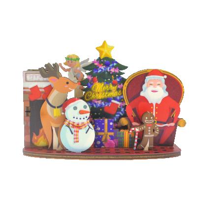 China Decoration Christmas Gifts Holiday Souvenirs Collected Pen Holder Decoration for sale