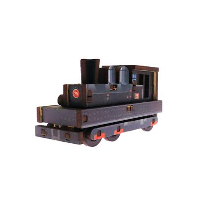 China - Wooden made toys steam train model for kids christmas gift for sale