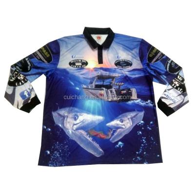 China Antibacterial Quick Dry Fishing Shirts for sale