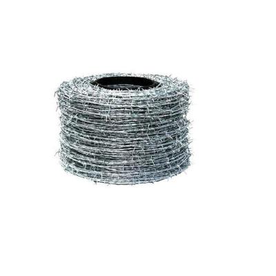 China Big Protection Factory Low Price Galvanized Iron Barb Wire Roll Barbed Wire for sale