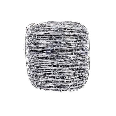 China Large Protection Factory Directly Sell High Quality Barbed Wire Price Per Roll / Galvanized Barbed Wire for sale