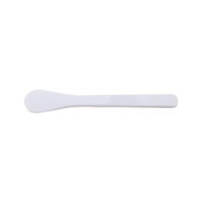 China Private Label Eco-friendly Plastic Spoon Cosmetics Beauty Facial Cream Mixing Masking Spoon Plastic Mini Spatula for sale