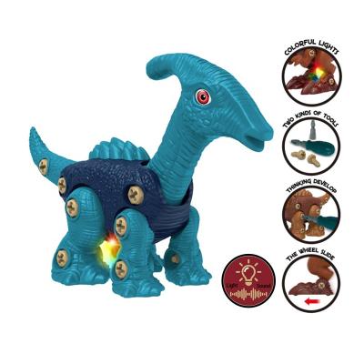 China FLASHING Dinosaurio Big Juguete Kids Stem Toys Educational Education Science for sale