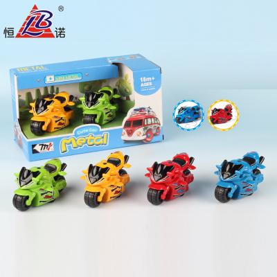 China 2 PCS/BOX Friction Car Toys Diecast Motorcycle Models Model For Kids Diecast Motorcycle Models For Kids Toy Diecast Motorcycle With 1/24 7P for sale