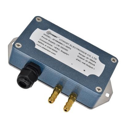 China Hot Selling Capacitive Differential Pressure Sensor 4-20mA Air Gas Pressure Differential Sensor for sale