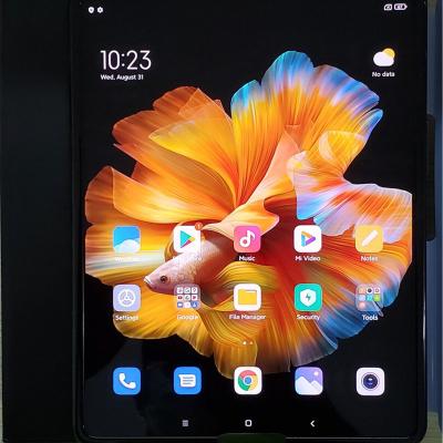 China 2021 New Dual SIM Card MIX Xiaomi PLI 12GB 256GB 8.01 Inch + 6.52 Inch Folding Screen Snap 888 108MP Camera 5G Mobile Phone for sale