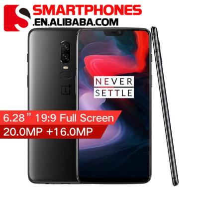 China Global Dual Core AI Dual Camera 20MP+16MP Face Android 8 Smartphone Snap 845 Octa Smartphone NC Rom Oneplus 6 8GB 128GB SIM Card for sale