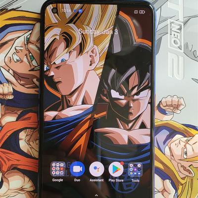 China Dual Neo 2 Dragon Ball Z Fast Charging Edition 12GB 256GB Snapd 870 5G 120Hz AMOLED 65W Smart SIM Card Global ROM Realme GT Mobile Phone for sale