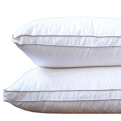 China Anti-static hot wholesale cheap cotton cover five star hotel pillow for Hilton for sale