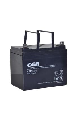 China Maintenance Free Deep Cycle Lead Acid Battery 12V 33AH  for Solar System for sale