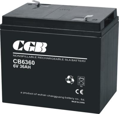 Chine Batterie de Systerm 6V SLA d'alimentation de secours, batteries de voiture d'acide de plomb à vendre