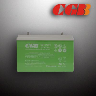 Cina La valvola sigillata ABS della batteria al piombo CB121000 12V 100AH ha regolato la batteria al piombo in vendita