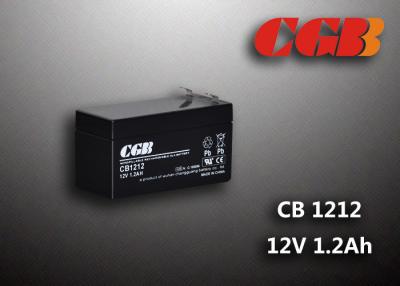 Chine Batteries de système d'alarme de 12 volts 1.2AH CB121, batterie rechargeable d'UPS ENV SLA à vendre