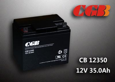 China Sealed AGM Lead Acid Battery 12V 35AH CB12350 Solar Wind Elcectricity Supply for sale