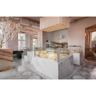 China Modern High-end Design Shop Bakery Cake Dessert Shop Interior Design For Sale Grocery Store 3D Model Fast for sale