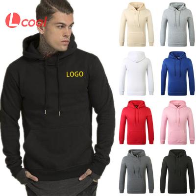 China Anti-wrinkle Lcool Factory Men Clothes Popular Hoodie Pullover Custom Blank Hoodies Plus Size SweatshirtHot for sale