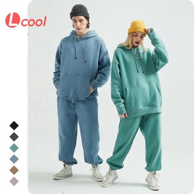 China New Style Lcool Anti-wrinkle Casual Premium Sweatpants With Elastic Ankles Solid Color Cotton Plus Size Mens Jogger Pants Trousers for sale