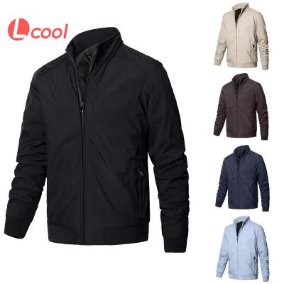 China Lcool Waterproof Plus Size Outdoor Sports Jacket For Men Jogging Tennis Sports Casual Mens Jackets for sale