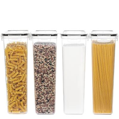 China Plastic Straw Airtight Square High Quality Freshness Preservation Wheat Food Container Eco-Friendly Fiber Wheat Storage Containers for sale