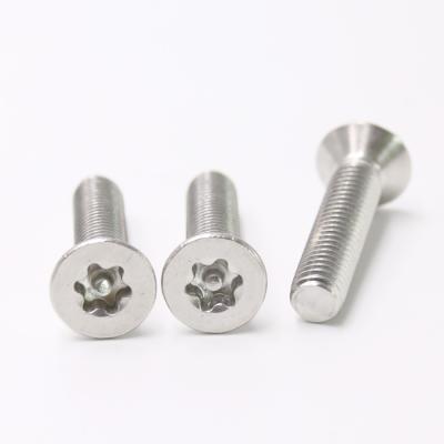 China Countersunk Head Pan Customized m6 Stainless Steel Security Screw for sale