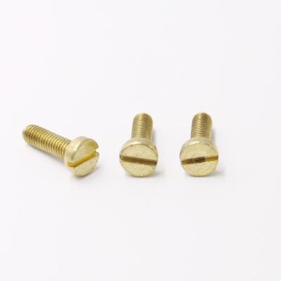 China Brass Micro Pan Hot Sale M1.4 Mini Small Pan Head Eyeglasses Screw for sale