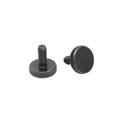 China Pan Black Oxide m5 Stainless Steel Small Head Thumb Screw for sale