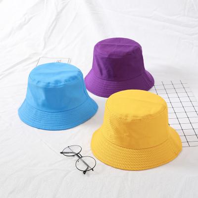 China Anti-Sun Summer Beach Sun Hat Design Your Logo Unisex Plain Fisherman Hats Bucket Hat for sale