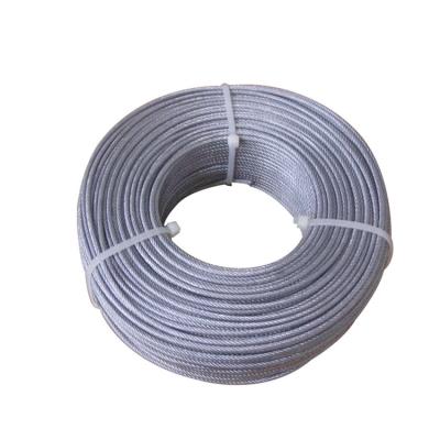 China Rope PVC coated wire rope for greenhouses and grape trellis for sale