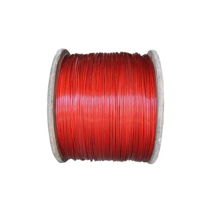 China Rope Vinyl coated wire rope for greenhouses and grape trellis for sale