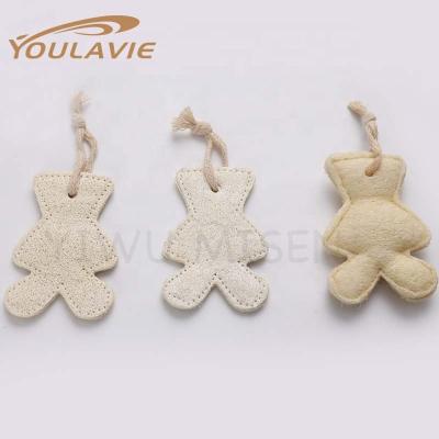 China Dog Toy Loofah Material In Animals Viable Natural Form for sale