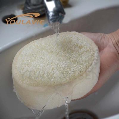 China EXFOLIATE Bath Loofah Sponge Natural Exfoliating High Quality Loofah for sale