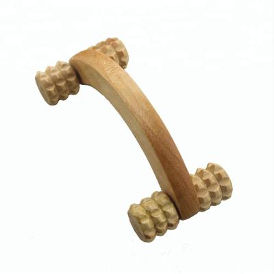 China Hot Selling Handmade Wooden Body Foot Massager For Body Care for sale