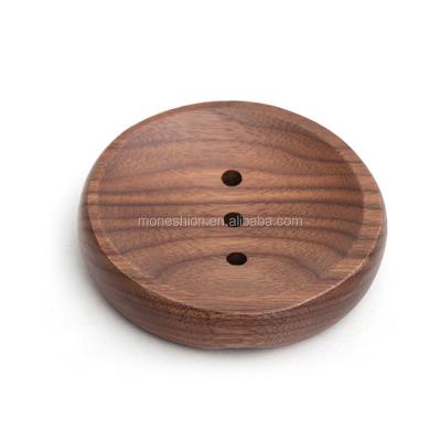 China Sustainable Natural Handmade Soap Holder Box Wooden Soap Dish for sale