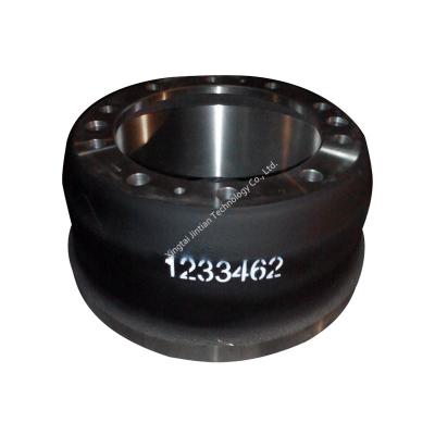 China Truck Brake System Parts Truck Parts Brake Drum 1233462 For LF55 CF65 LF45 XF85 XF95 XF105 Truck for sale