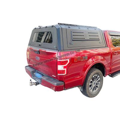 China Hot Sale Tailbox Pickup Truck Canopy With Hard Tojp Use For FO rd F150 F-150 2015-2021 Good Rustproof And Waterproof for sale