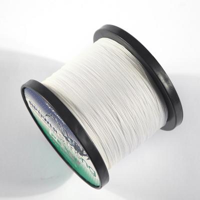 China Gloss New Arrival 1000m Soft Smooth PE Multifilament Polyethylene 4 Braided Fishing Line Yarn for sale