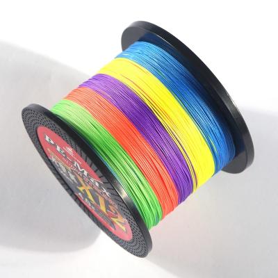 China X12 500M Multifilament PE Sea Softwater Braided Fishing Line Super Strong Soft Durable Japanese Carp Fishing Line for sale