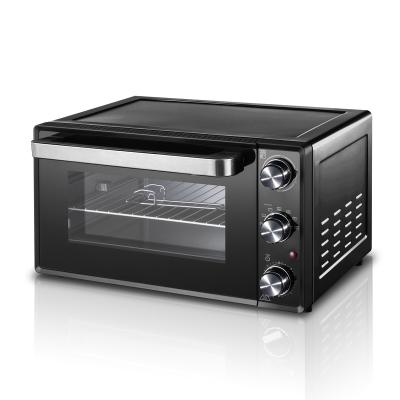 China Household New Product 28L Double Glass Household Mechanical Electric Oven for sale