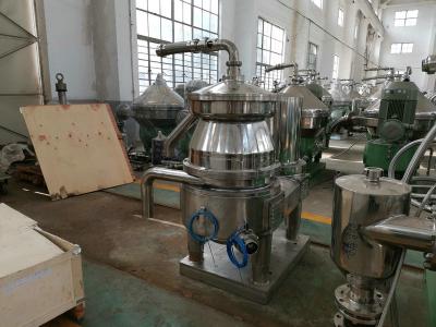 China Stainless Steel Disc Oil Separator With PLC Control System Solid To Liquid for sale