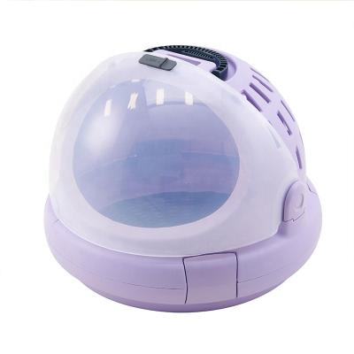 China Partially Enclosed Viable Portable Cat Nest Capsule Space Cat Air Box Pet Cat Boarding Cage for sale