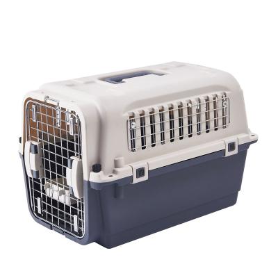 China Viable wholesale removable plastic flign cats for pets pet carrier travel pet air boxes for sale