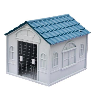 China Wholesale Durable Waterproof Plastic Outdoor Sun Protection Designs Animal Dog Cages Dog for sale