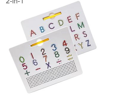 China 2020 new double sides magpad non-toxic magnetic drawing magnetic educational enrollment board for child for sale