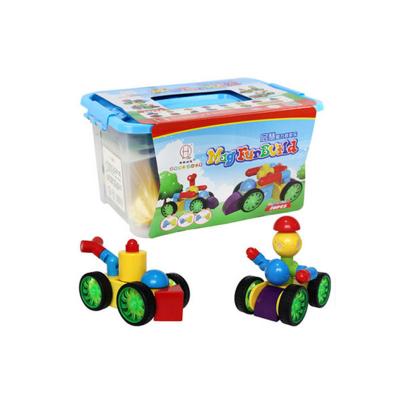 China Eco-friendly ABS Material 38PCS Children's City Police Building Block Toy Baby Puzzle Assembled for sale