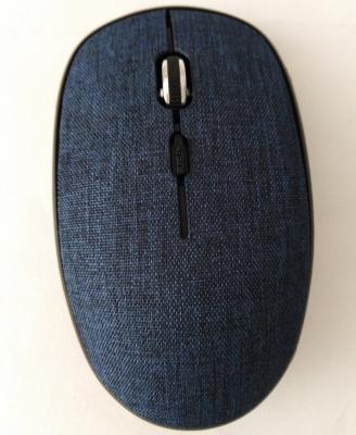 China Factory Price 3D 4 Keys 2.4Ghz Wireless Optical Mouse With Canvas Cloth for sale